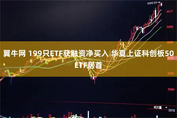 翼牛网 199只ETF获融资净买入 华夏上证科创板50ETF居首